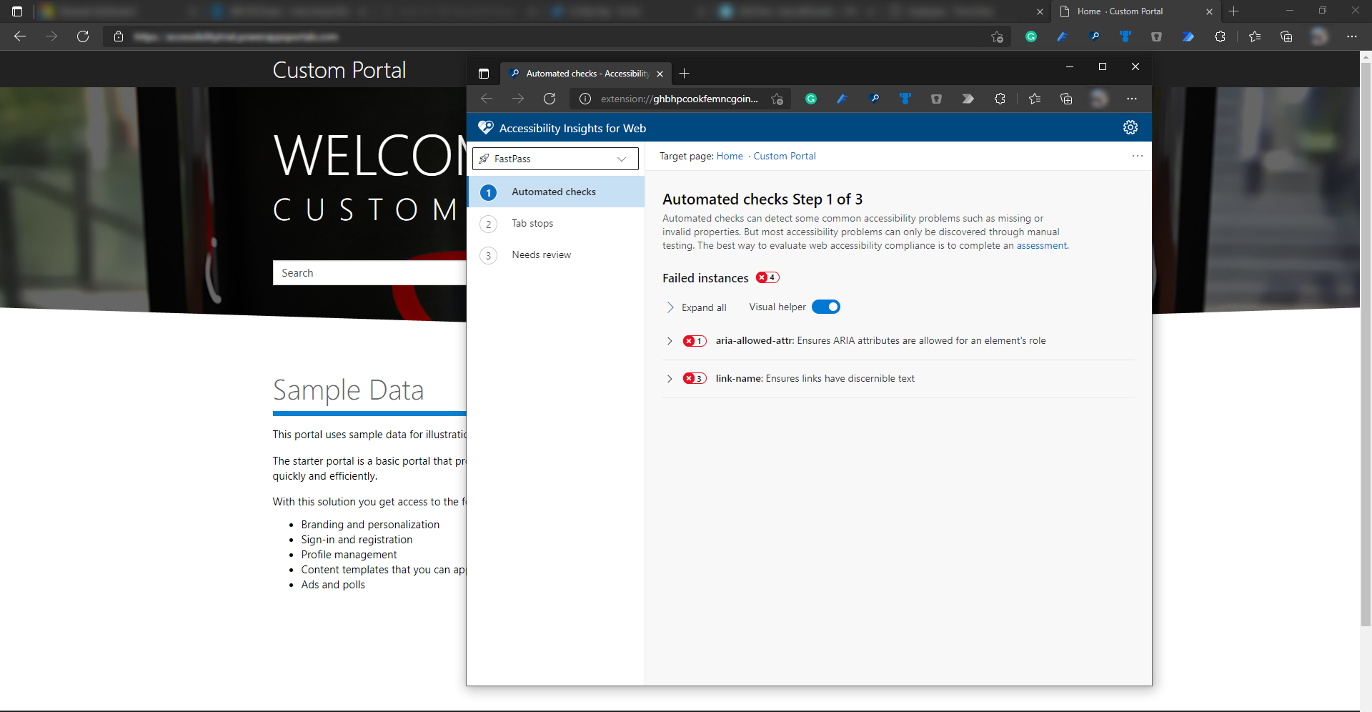 What is Microsoft’s Accessibility Insights for Web? – AaronKGumbs