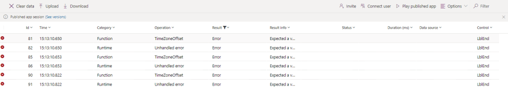 Using ‘Monitor’ to Troubleshoot Power Apps&nbsp;Errors