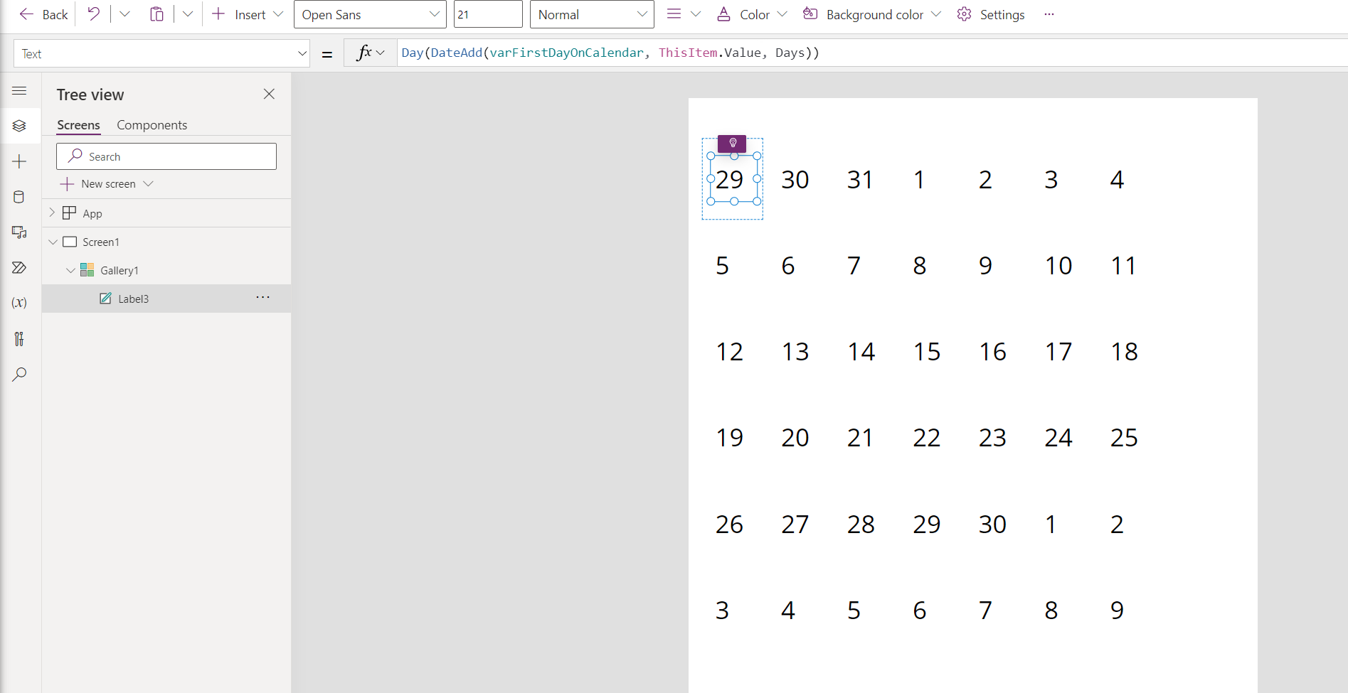 Calender Items Visualise your Microsoft To Do Items in a Calendar View in Canvas Apps ...