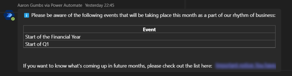 Automate Reminders for your ‘Rhythm of Business’&nbsp;Schedule